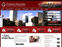 Tablet Screenshot of ethandaltonforhomes.com